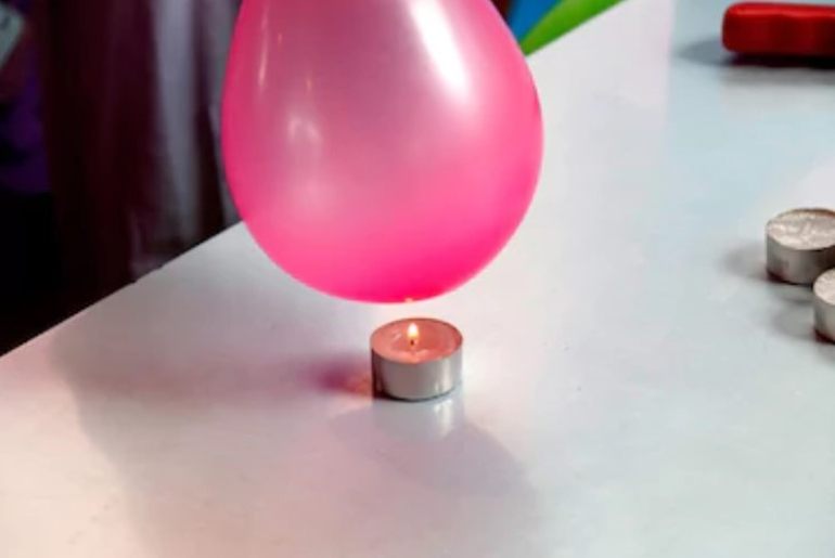 Patlamayan balon deneyi-yanmaz balon deneyi- m